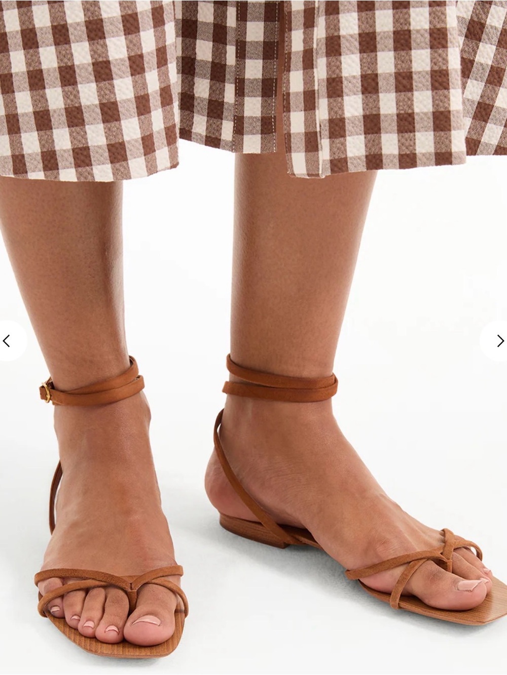VERONICA BEARD ALLEGRA HAZELWOOD SANDALS - Picture 4 of 5